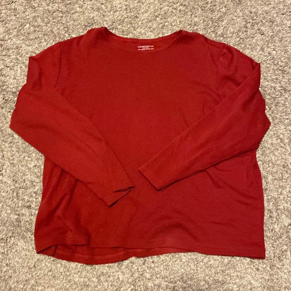 Simple Red Longsleeve!